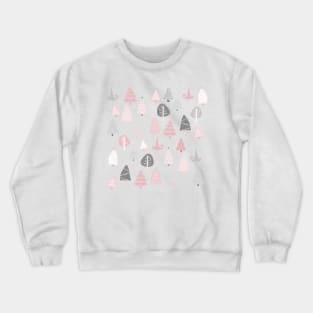 Pink Trees Crewneck Sweatshirt